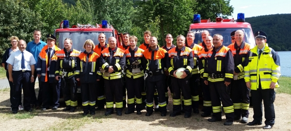 Erfolgreiche gemeinsame Leistungsprüfung der Feuerwehren Erlach und Pflochsbach